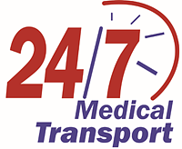 24 7 Medical Transport Company logo